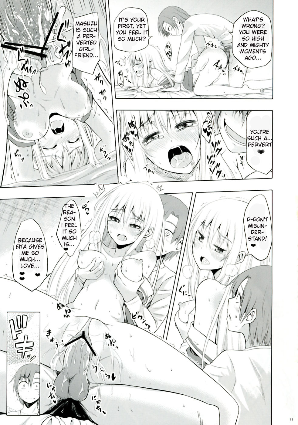 Hentai Manga Comic-Mayonaka Demo Shuraba Sugiru-Read-11